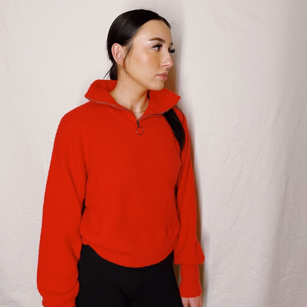 BP Red Quarter-Zip - Picture 9 of 9